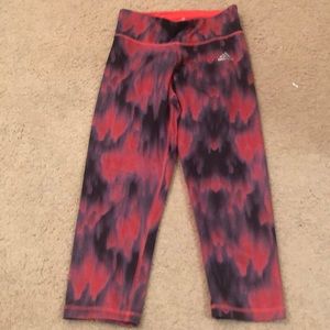 Adidas cropped leggings xs